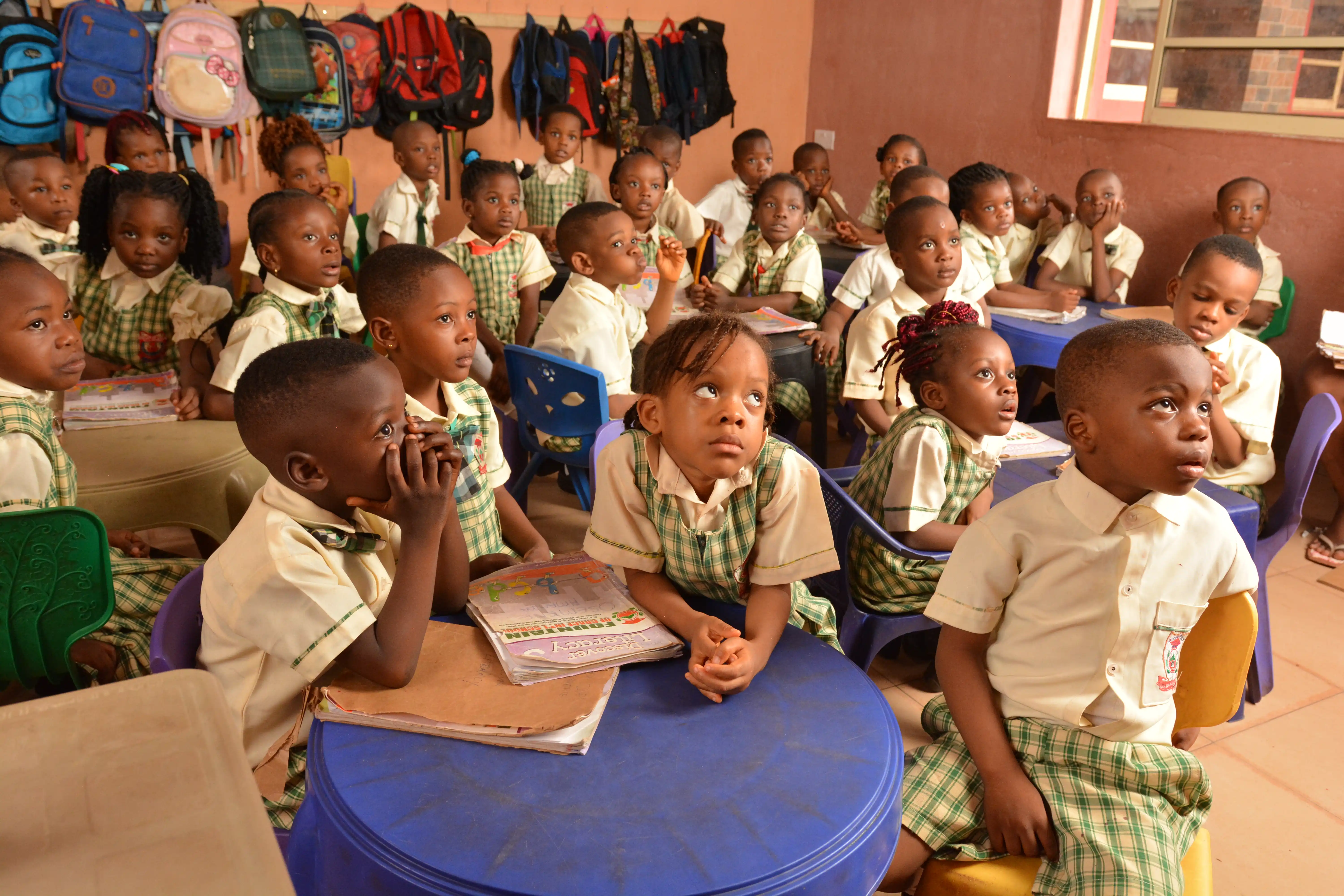 Students learning